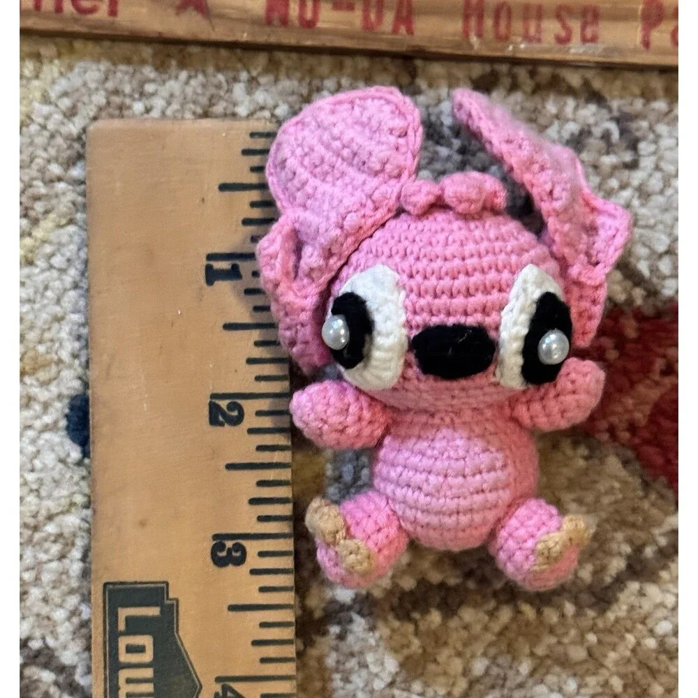 Angel - Lilo and Stitch Inspired Disney Plush Handmade Crochet Ohana 3.5”